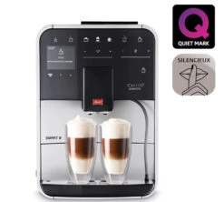 Melitta Barista T Smart Connectée Argent (sans Réservoir Lait) F831-101 -Vente De Café 3 melitta barista t smart f831 101