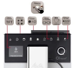 Melitta Caffeo CI-Touch Argent F630-101 Garantie 3 Ans -Vente De Café 3 melitta caffeo ci touch f630 101