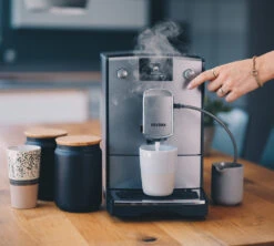 NIVONA Café Romantica NICR 695 Titan Chrome -Vente De Café 3nivovanicr695