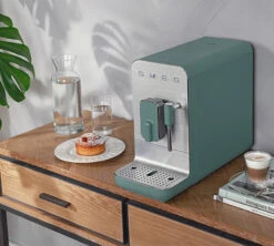 SMEG Buse Vapeur BCC02EGMEU - Vert émeraude -Vente De Café 4 machine a cafe smeg bleu buse vapeur