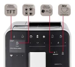 MELITTA Barista TS Smart Connectée Inox F860-100 Garantie 3 Ans -Vente De Café 4 melitta barista ts smart connectee f860 100