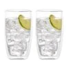 2 Verres Double Paroi 50 Cl Duplex - LES ARTISTES A PARIS