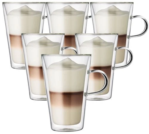 Verres Double Paroi BODUM - Canteen 6x40cl (avec Anse) 1 Verres Double Paroi BODUM - Canteen 6x40cl (avec Anse)