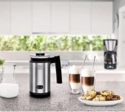 Mousseur à Lait Cremio II 1014-03 Acier Brossé - Melitta -Vente De Café Melitta cremio 2 inox3
