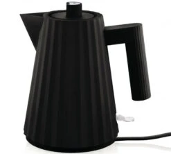Set Petit-Déjeuner Gamme Plissé Noir ALESSI 7 Set Petit-Déjeuner Gamme Plissé Noir ALESSI -Vente De Café alessi bouilloire noir 1