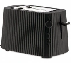 Set Petit-Déjeuner Gamme Plissé Noir ALESSI 8 Set Petit-Déjeuner Gamme Plissé Noir ALESSI -Vente De Café alessi grille pain plisse noir1 1