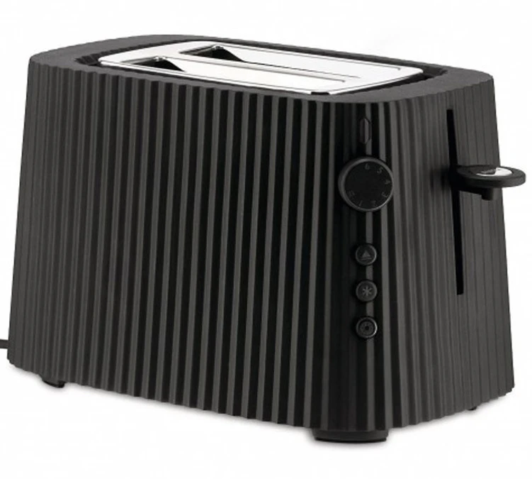 Set Petit-Déjeuner Gamme Plissé Noir ALESSI 4 Set Petit-Déjeuner Gamme Plissé Noir ALESSI – Image 4