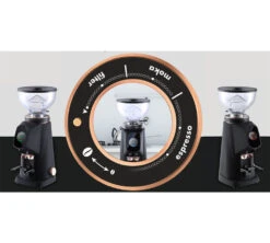 Moulin à Café FIORENZATO AllGround Chrome Effet Miroir Et Noir -Vente De Café allground reglages 1