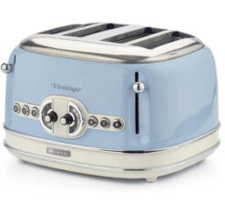 Grille Pain - Vintage 156 4 Slices Bleu- 00C015604AR0 - ARIETE 7 Grille Pain - Vintage 156 4 Slices Bleu- 00C015604AR0 - ARIETE -Vente De Café ariete 4 vintage bleu2