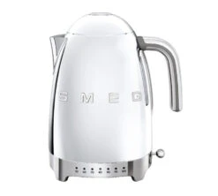 Bouilloire KLF04SSEU Température Réglable Chromé 1,7 L + Offre Cadeau - SMEG