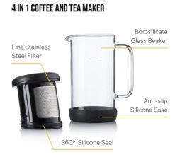 Carafe One Brew - Black - Barista&Co 9 Carafe One Brew - Black - Barista&Co -Vente De Café bc carafe piston2