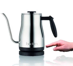 Bouilloire Bodum Bistro 1L Inox Brillant Col De Cygne 5 Bouilloire Bodum Bistro 1L Inox Brillant Col De Cygne -Vente De Café bodumlongbec3