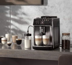 SAECO Gran Aroma SM6585/00 Métal Gris Garantie 3 Ans -Vente De Café boissons expresso broyeur saeco gran aroma sm6585