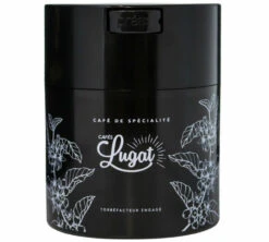 Boite Conservatrice Noire Avec Vide D'air 250g - Cafés Lugat