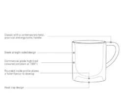 6 Tasses Et Sous-tasses Espresso Bond 8 Cl Blanc - Loveramics -Vente De Café bondshema