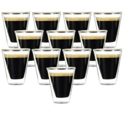 12 Verres Double Paroi Caffeino 8.5 Cl BORMIOLI ROCCO