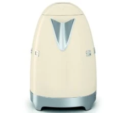 Bouilloire KLF04CREU Température Réglable Crème 1,7 L + Offre Cadeau - SMEG -Vente De Café bouil creme cote