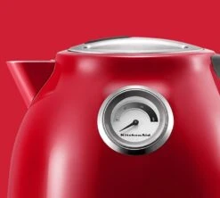 Bouilloire KitchenAid Rouge Pomme D'Amour 1,5L - 5KEK1522ECA + Offre Cadeau -Vente De Café bouil zoom rouge