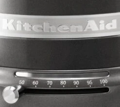 Bouilloire KitchenAid à Température Réglable - Couleur Gris Etain 1,5 L -Vente De Café bouilgris regla