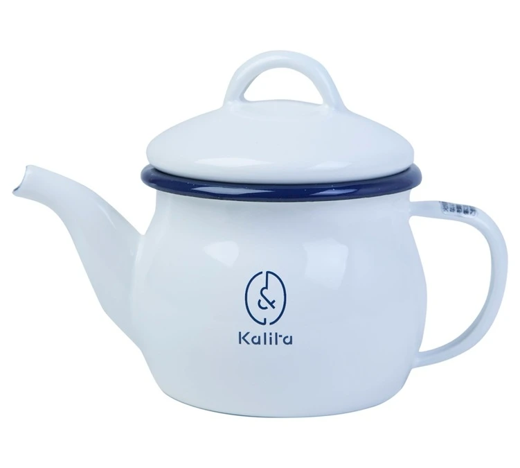 Bouilloire Traditionnelle Kalita En Email Blanche 0,6 L 1 Bouilloire Traditionnelle Kalita En Email Blanche 0,6 L