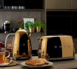 Bouilloire SMEG KLF03GOEU Or - 1.7L + Offre Cadeau -Vente De Café bouilloire et gp smeg or