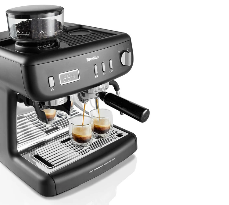 Machine Expresso Avec Moulin BREVILLE Barista Max+ VCF152X Noire 2 Machine Expresso Avec Moulin BREVILLE Barista Max+ VCF152X Noire – Image 2