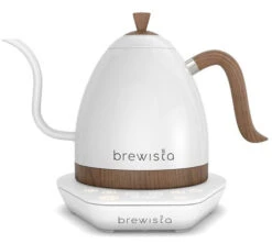 Bouilloire Col De Cygne Artisan Gooseneck Blanc Mat 1L - Brewista