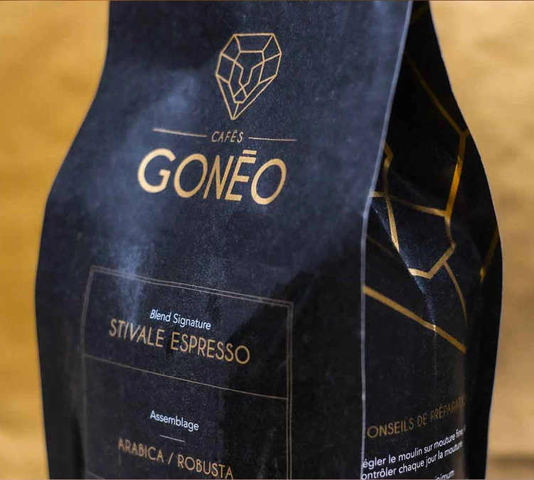 Café En Grains Cafés Gonéo - Stivale Espresso Blend Signature - 1kg 2 Café En Grains Cafés Gonéo - Stivale Espresso Blend Signature - 1kg – Image 2
