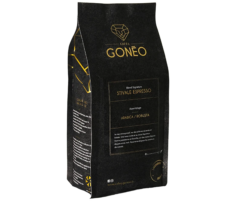 Café En Grains Cafés Gonéo - Stivale Espresso Blend Signature - 1kg 1 Café En Grains Cafés Gonéo - Stivale Espresso Blend Signature - 1kg