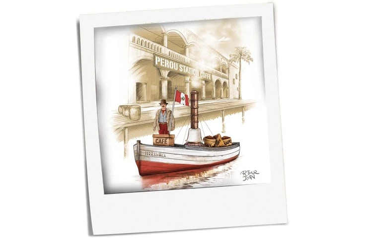 Café En Grains 100% Arabica Bio Pérou Monsieur Albert - 200g - TERRAMOKA 3 Café En Grains 100% Arabica Bio Pérou Monsieur Albert - 200g - TERRAMOKA – Image 3