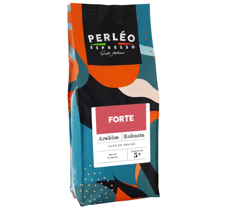 1kg Café En Grain Forte - PERLÉO ESPRESSO 1 1kg Café En Grain Forte - PERLÉO ESPRESSO