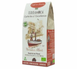 Café En Grains 100% Arabica Bio Pérou Monsieur Albert - 200g - TERRAMOKA