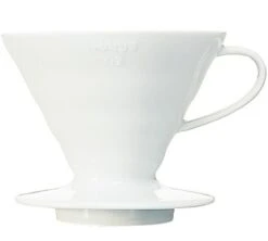 Pack Slow Coffee : Moulin à Café D-Kanta MG05 + Kit V60 -Vente De Café dripper v60 hario ceramique blanc