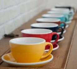 6 Tasses Espresso Et Sous-tasses Egg Black Loveramics - 8 Cl -Vente De Café eggcollection 15