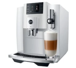 JURA E8 PianoWhite EB Smart Connect Offert Garantie 3 Ans -Vente De Café expresso broyeur jura e8 pianowhite lattemacchiato