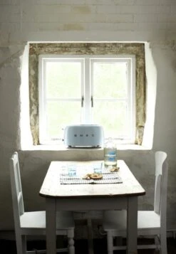 Grille-pain TSF02PBEU 4 Tranches Bleu Azur - SMEG 13 Grille-pain TSF02PBEU 4 Tranches Bleu Azur - SMEG -Vente De Café gp amb bleazr