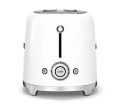 Grille-pain Smeg TSF02WHEU 4 Tranches Blanc -Vente De Café gp blc cote