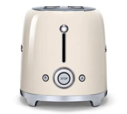 Grille-pain TSF02CREU 4 Tranches - Crème - SMEG -Vente De Café gp boutons creme