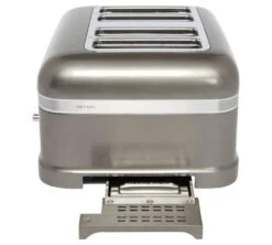Toaster KitchenAid 5KMT4205EMS Artisan 4 Tranches Gris Etain -Vente De Café gp etain