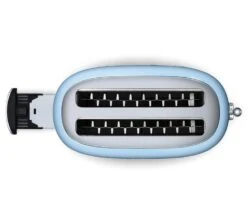 Grille-pain TSF02PBEU 4 Tranches Bleu Azur - SMEG 12 Grille-pain TSF02PBEU 4 Tranches Bleu Azur - SMEG -Vente De Café gp fente blazur smeg