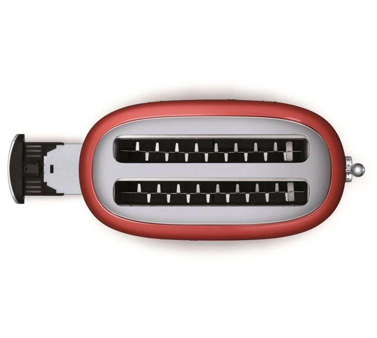 Grille-pain TSF02RDEU 4 Tranches Rouge - SMEG 4 Grille-pain TSF02RDEU 4 Tranches Rouge - SMEG – Image 4