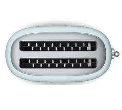 Grille-pain TSF02PGEU 4 Tranches Vert D'eau - SMEG 7 Grille-pain TSF02PGEU 4 Tranches Vert D'eau - SMEG -Vente De Café gp fente vertdeau