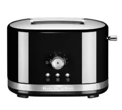 Toaster KitchenAid 5KMT2116EER Noir Onyx 2 Fentes -Vente De Café gp noir kitch