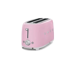 Grille-pain Smeg TSF02PKEU 4 Tranches - Rose 5 Grille-pain Smeg TSF02PKEU 4 Tranches - Rose -Vente De Café gp smeg rose