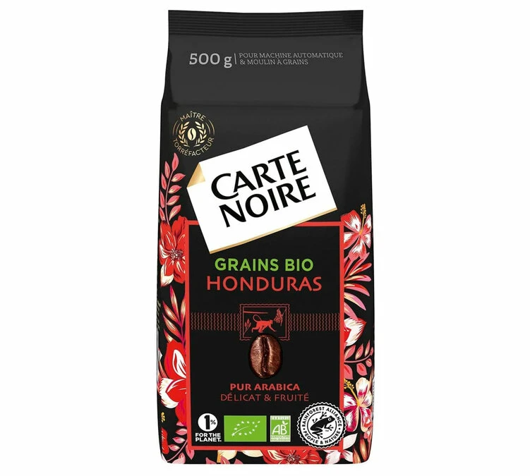 500g Café En Grains Bio - Carte Noire Honduras 1 500g Café En Grains Bio - Carte Noire Honduras