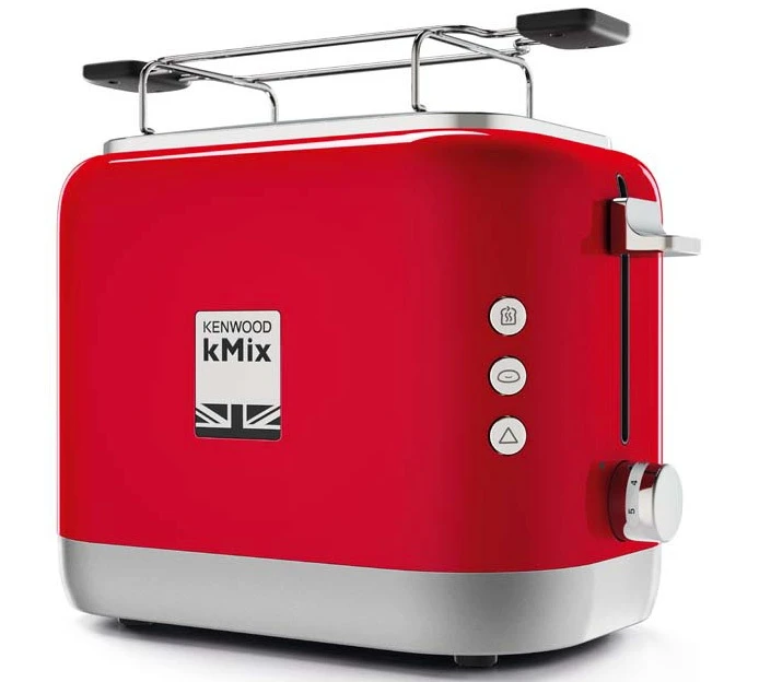 Grille-pain KENWOOD - KMix TCX751RD Rouge 2 Fentes 1 Grille-pain KENWOOD - KMix TCX751RD Rouge 2 Fentes