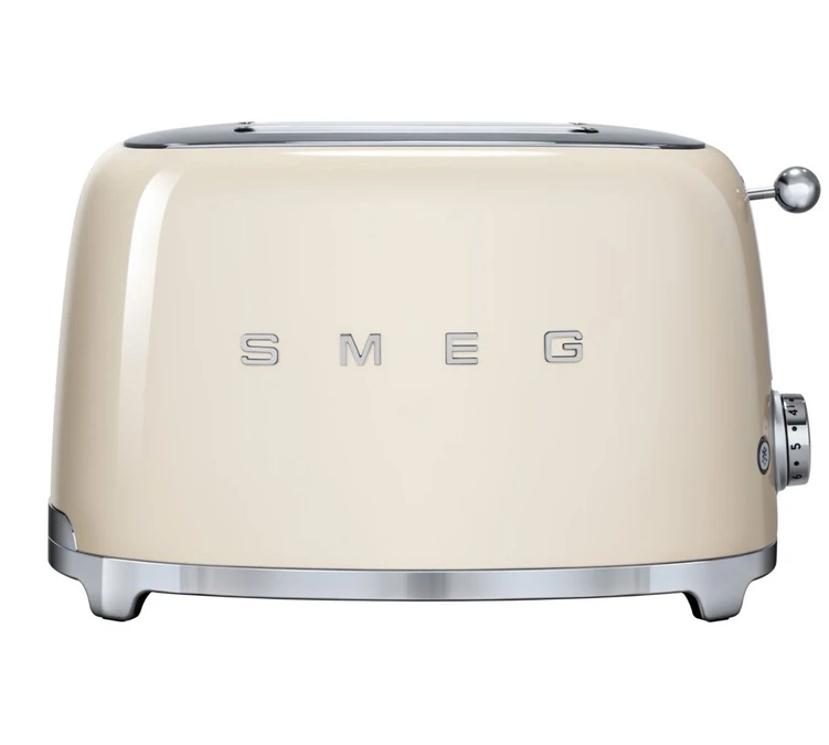 Grille-pain TSF01CREU 2 Tranches Crème - SMEG 1 Grille-pain TSF01CREU 2 Tranches Crème - SMEG