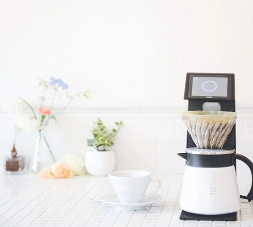 Carafe Isotherme V60 55 Cl Inox Double Paroi - Blanche - HARIO 2 Carafe Isotherme V60 55 Cl Inox Double Paroi - Blanche - HARIO – Image 2