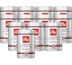 Café Grain Intenso (Scura) Illy - Torréfaction Foncée - 12x250g
