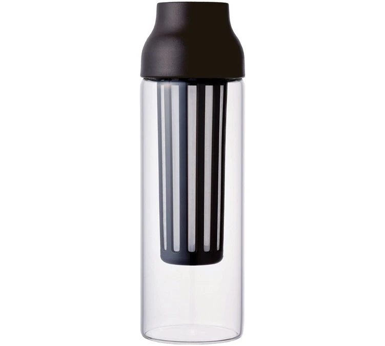 Carafe KINTO Capsule Marron Foncé 1L Pour Infusions à Froid 1 Carafe KINTO Capsule Marron Foncé 1L Pour Infusions à Froid